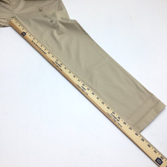 NEW Tommy Hilfiger Pants Khaki Tan Hampton Slim Chinos Stretch size 2 length 28" - Picture 8 of 11